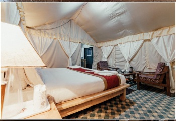 budget camping in nubra