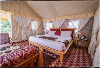 budget camping in nubra